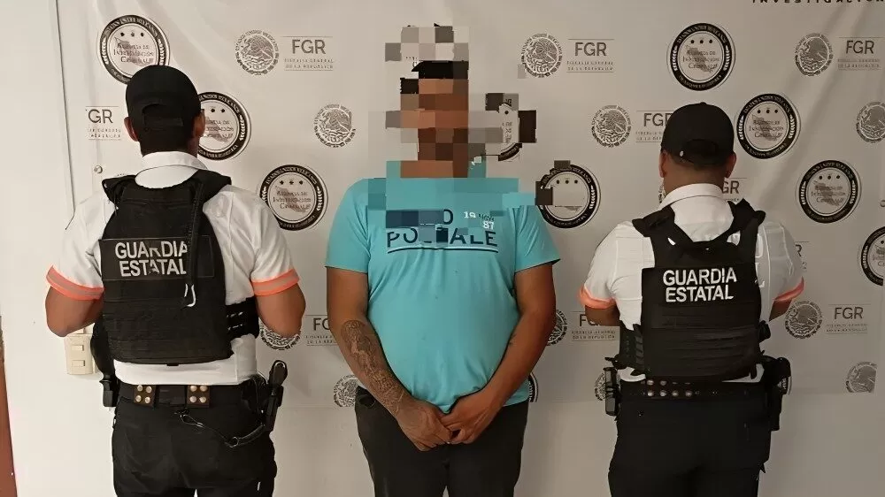 Detienen a hombre en Ciudad Victoria con diversas sustancias ilícitas