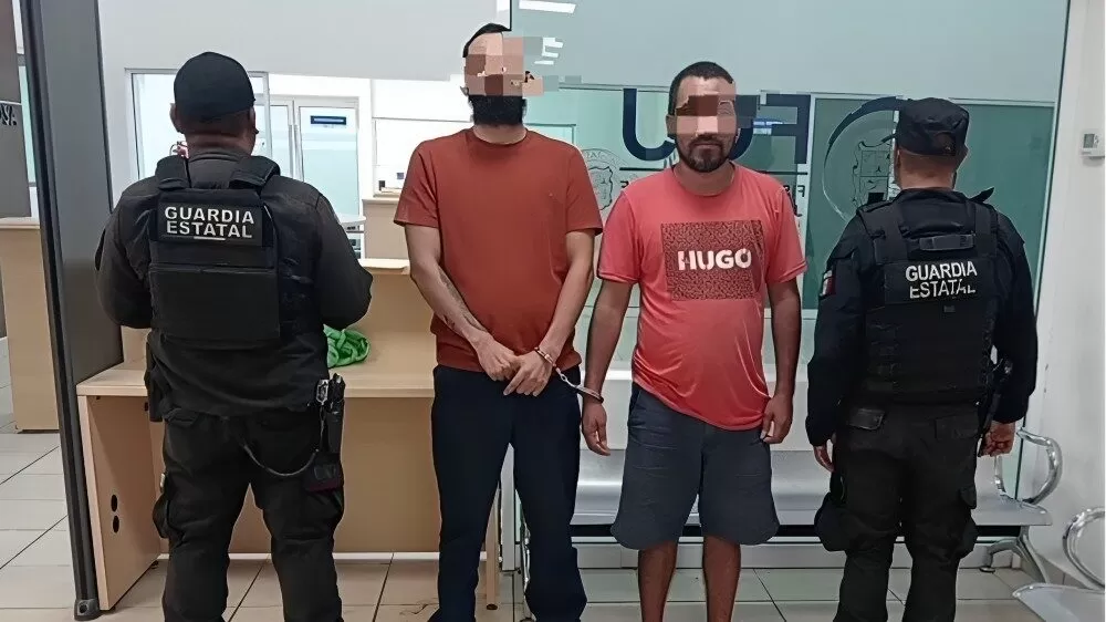Detienen en Reynosa a dos hombres con marihuana y crack