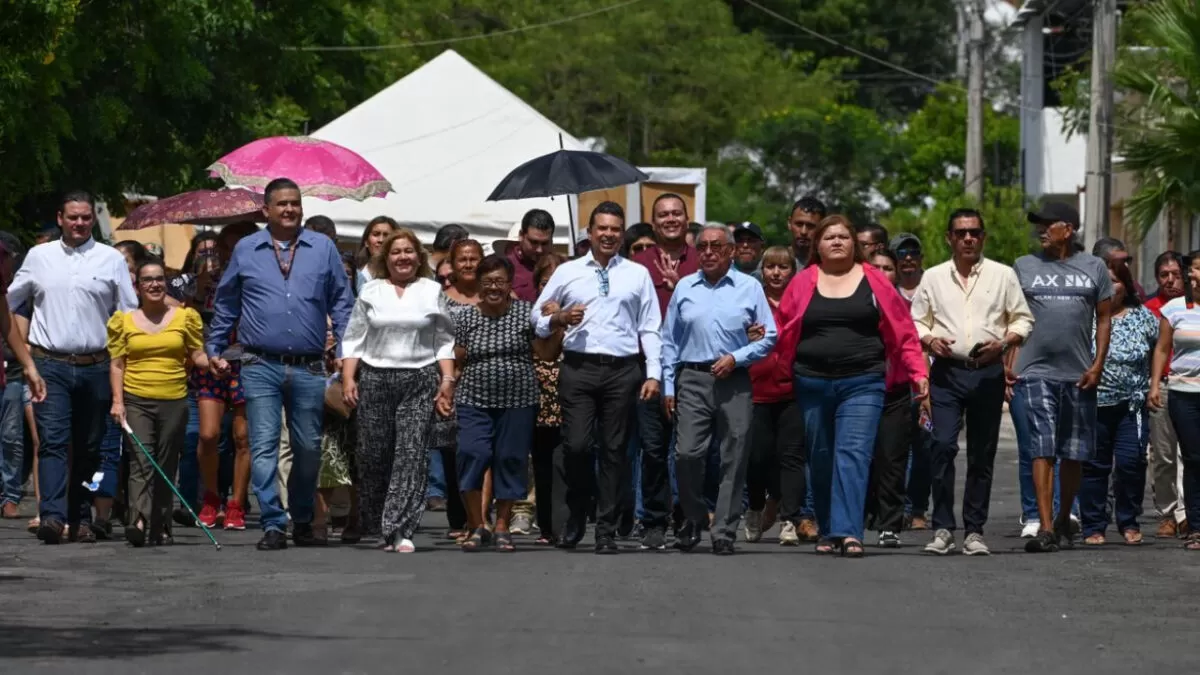 Ayuntamiento de Victoria entrega pavimentación y mejora alumbrado