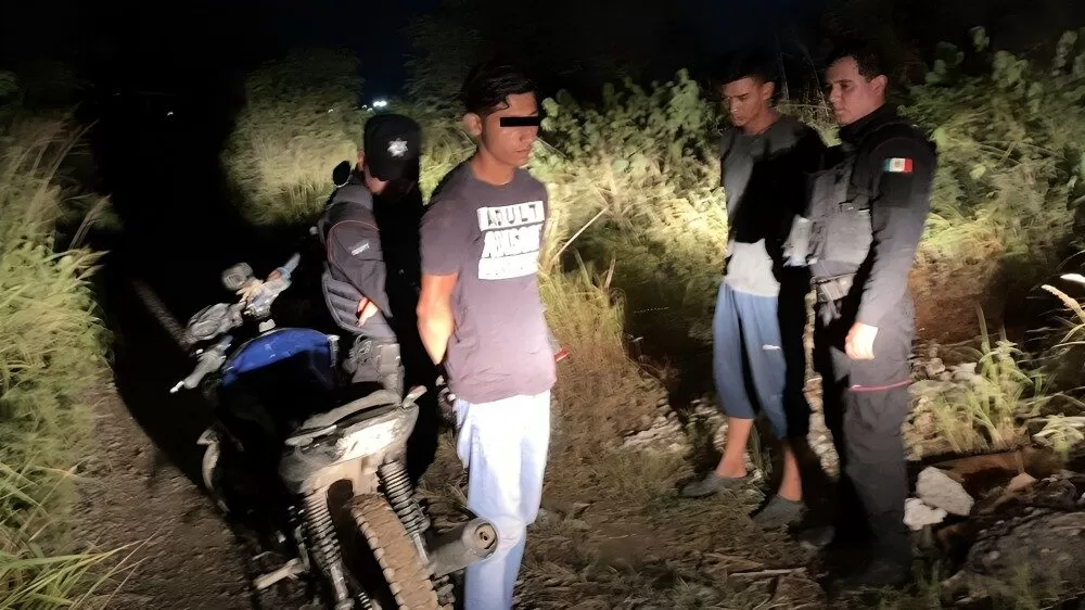 Capturan de nuevo a jóvenes con motos robadas en Ciudad Victoria
