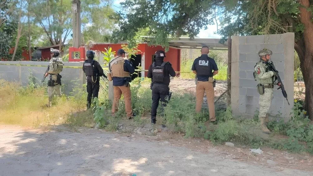 Aseguran inmueble con marihuana, ponchallantas y municiones en Abasolo