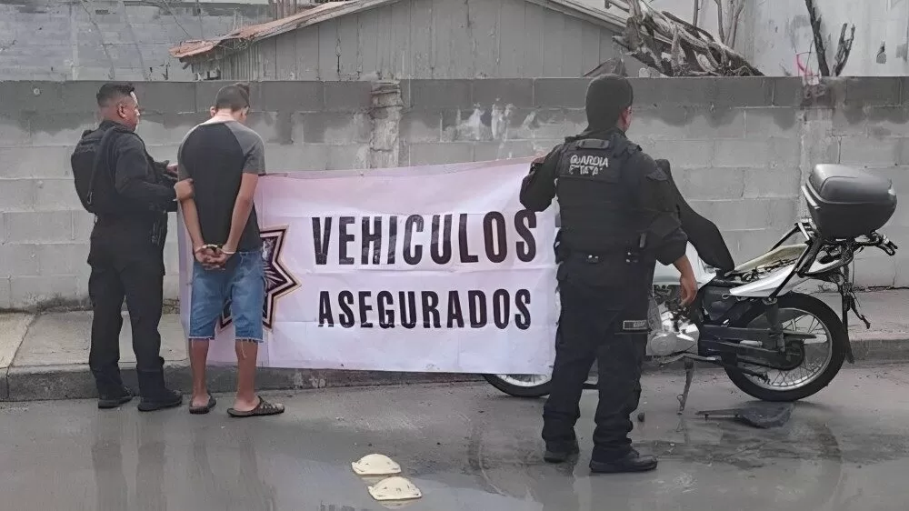 Localizan en Reynosa motocicleta robada en Río Bravo