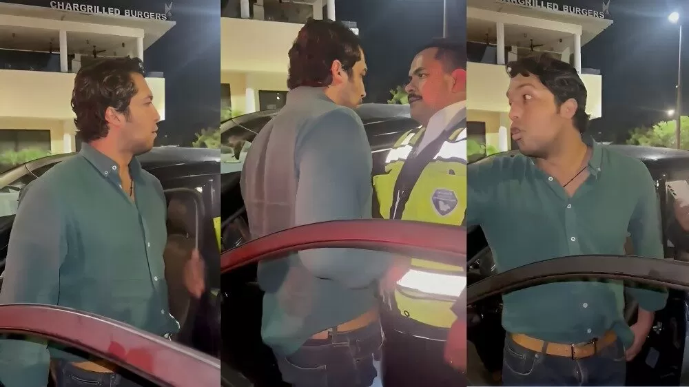 Lord “no me toques”: funcionario borracho enfrenta a policías
