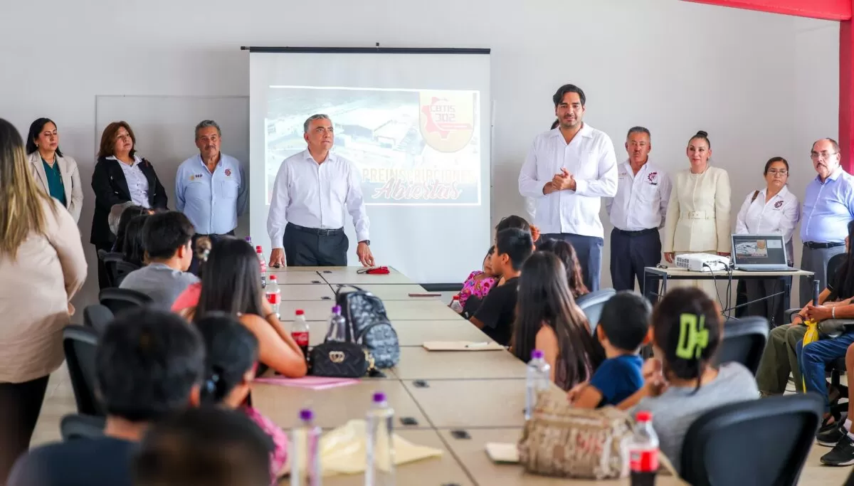 Gobierno de Carlos Peña impulsa educación con nuevo CBTIS 302