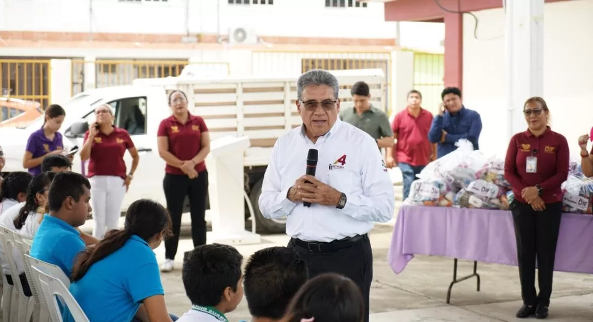 Respalda Gobierno de Altamira a personas con discapacidad con apoyos alimenticios