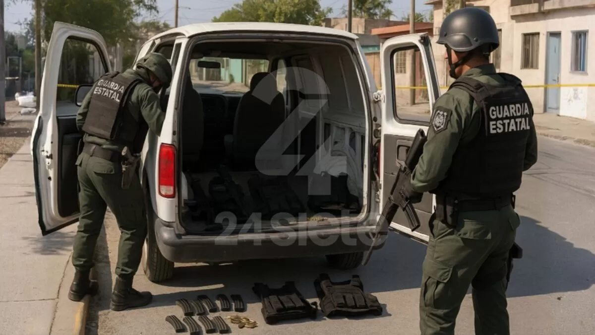 Detienen a tres hombres con armamento en Reynosa