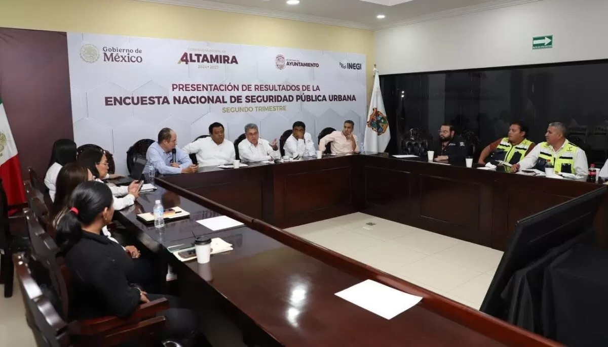 Mejora percepción de seguridad en Altamira, revela encuesta del INEGI