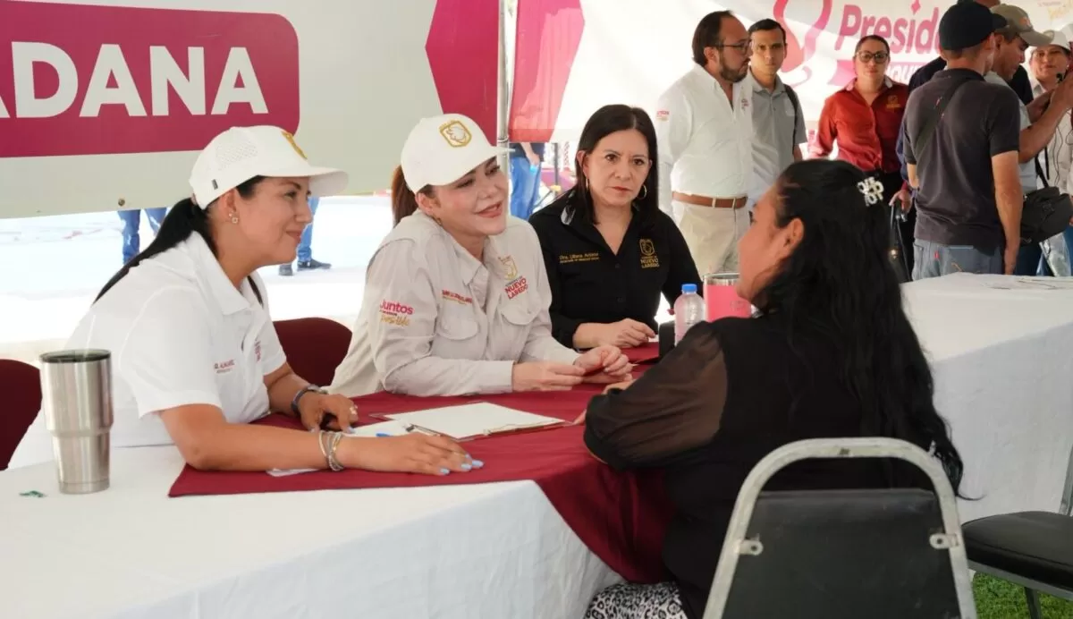 Cumple Carmen Lilia Canturosas al llevar servicios municipales a Col. El Campanario