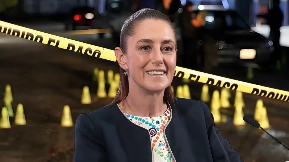 Homicidios en México bajan 32 % en gobierno de Sheinbaum
