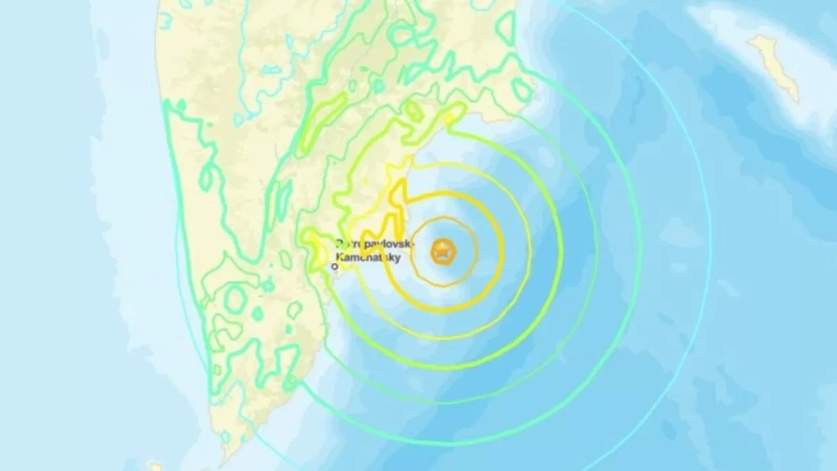Rusia registra sismo magnitud 7.8; se activa alerta de tsunami