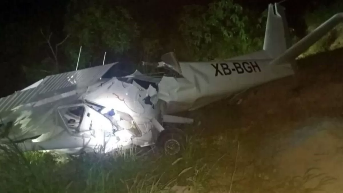 Confirman segunda víctima en accidente aéreo de Débora Estrella