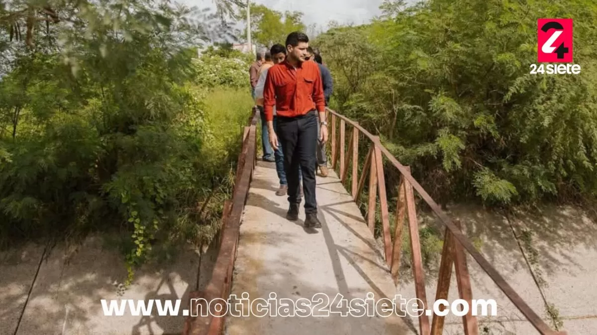 Beto Granados garantiza acceso seguro a estudiantes con nuevo puente