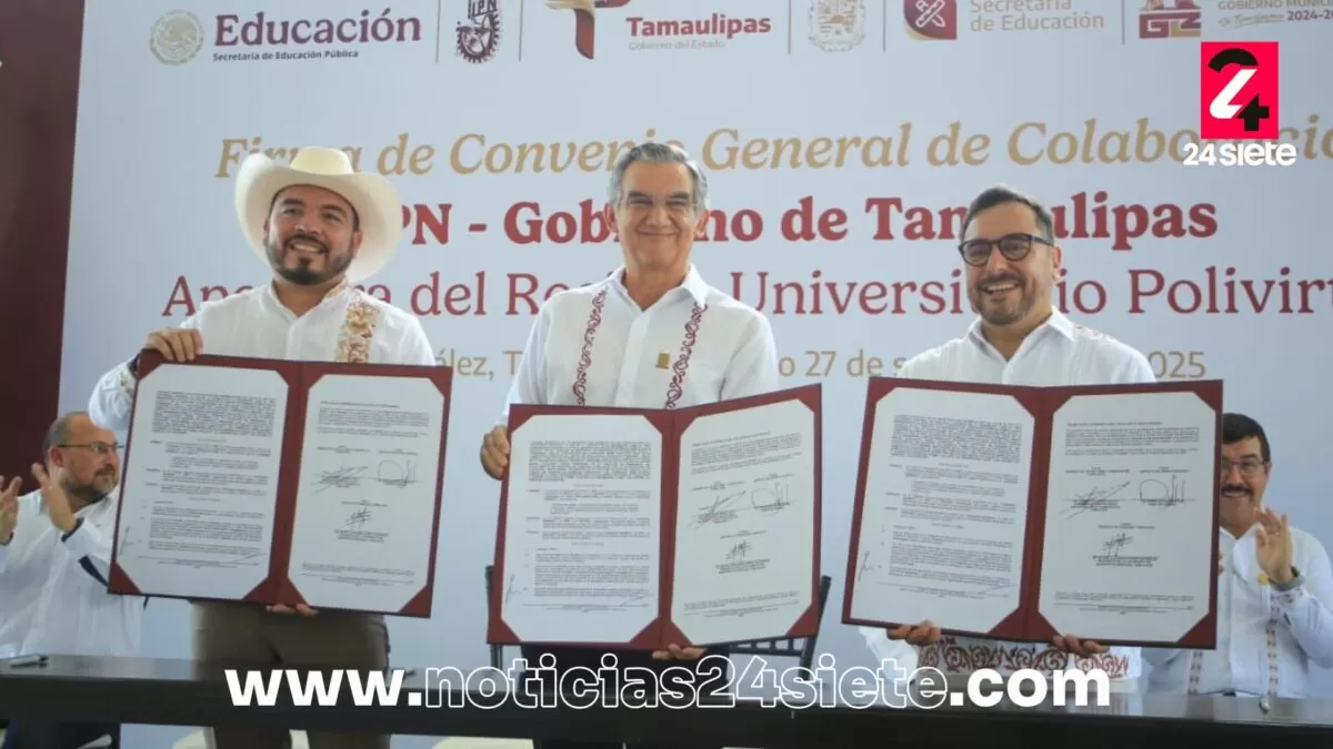 Tamaulipas y el IPN inauguran primer Recinto Universitario Polivirtual en México