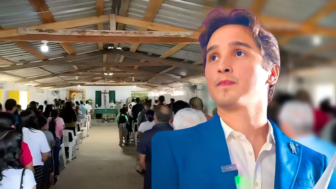 Comunidad católica agradece a Brandon Lara por construcción de capilla en Reynosa