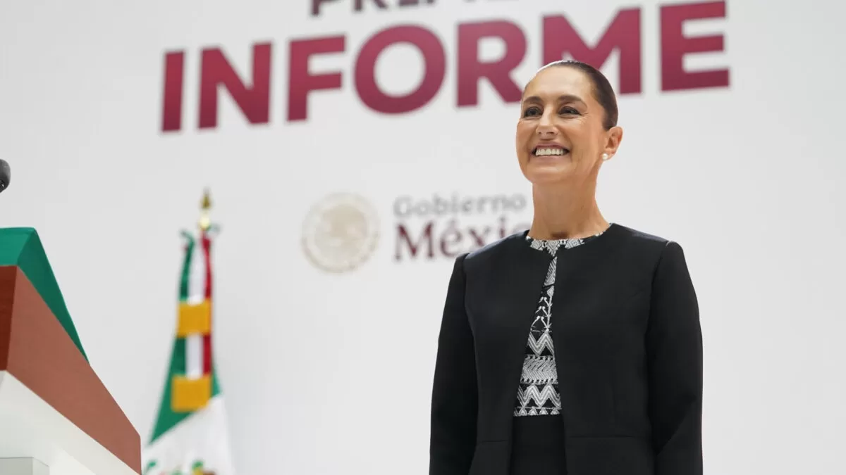 Vamos bien y vamos a ir mejor: Sheinbaum rinde su Primer Informe de Gobierno