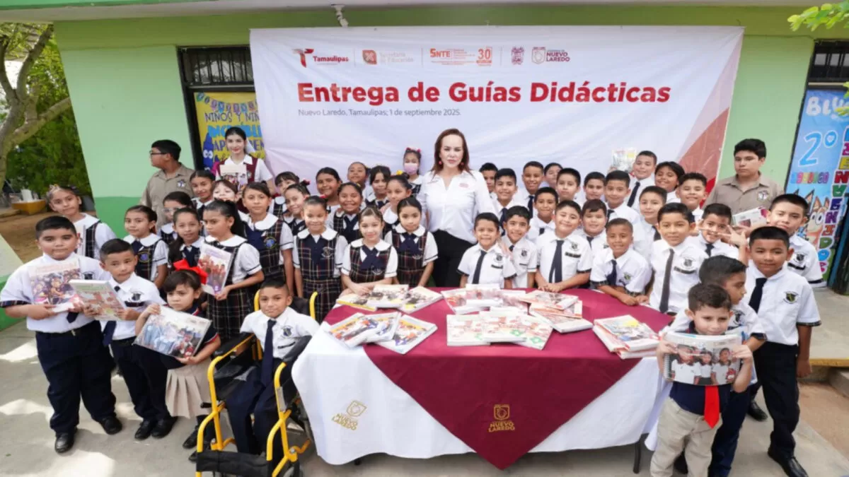 Nuevo Laredo arranca ciclo escolar con entrega de apoyos a estudiantes y maestros