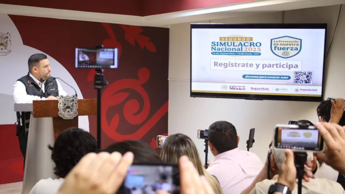 Protección Civil invita a sumarse al Segundo Simulacro Nacional 2025
