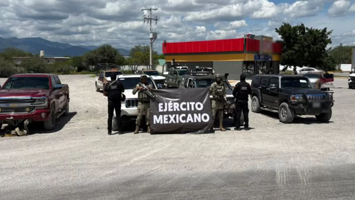Aseguran arsenal y vehículos durante operativo en Jaumave