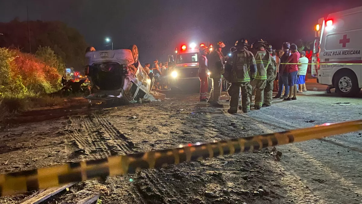 Trágico accidente en la carretera Tampico–Valles deja un muerto y una mujer herida