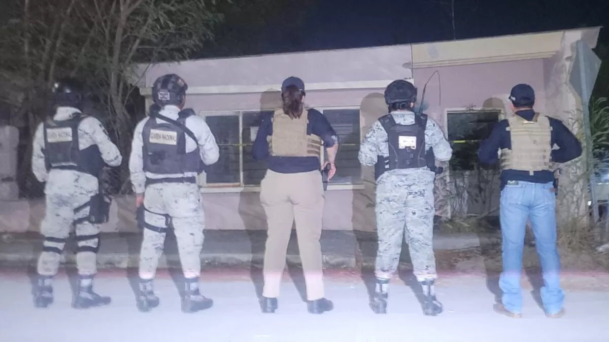 Cateo en Reynosa: aseguran marihuana y “ponchallantas” en Rancho Grande