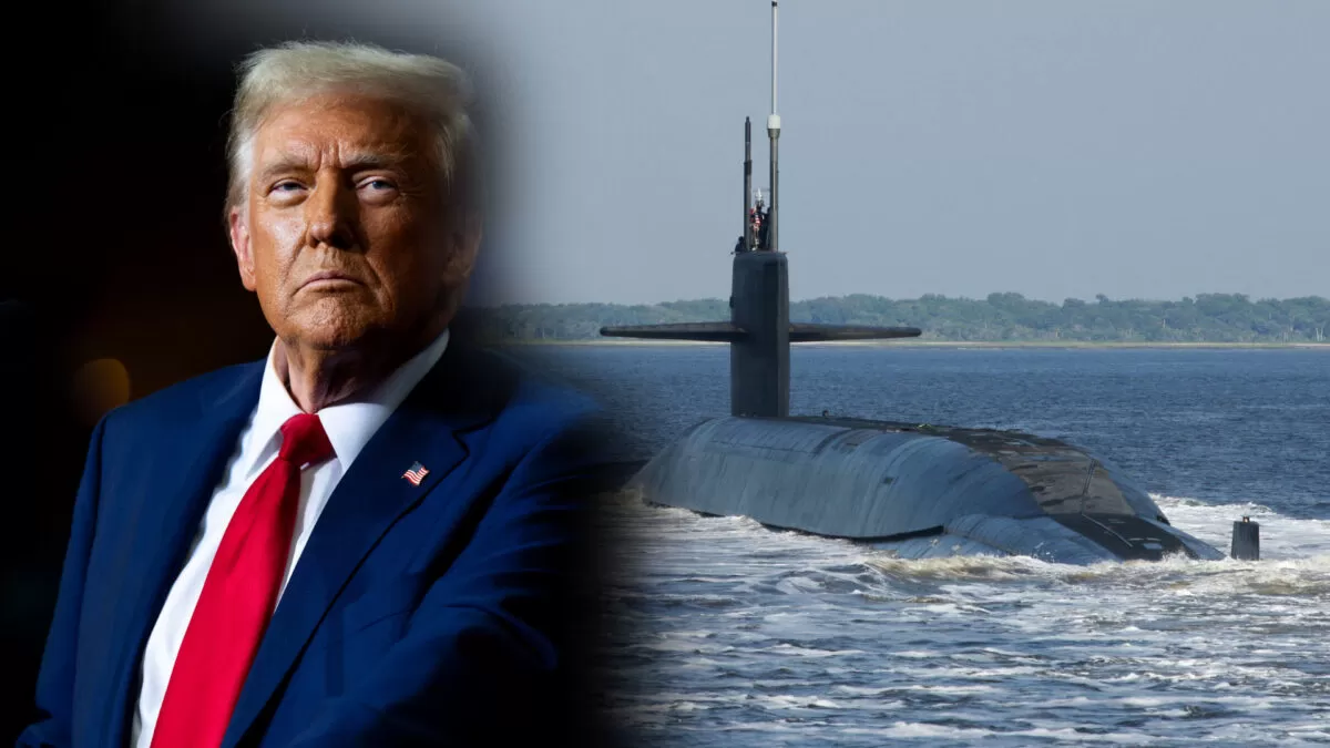Trump ordena desplegar submarinos nucleares frente a Rusia