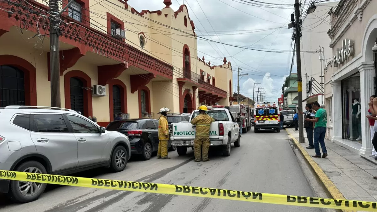 Flamazo en primaria de Ciudad Victoria deja dos lesionados