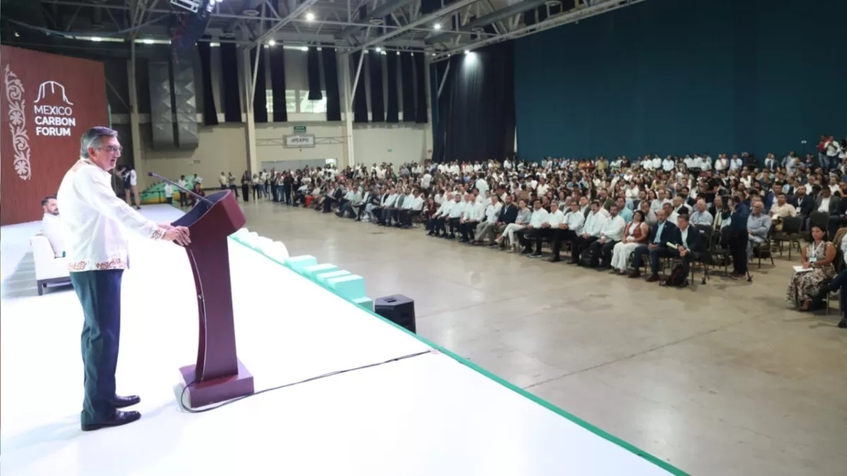 Inaugura Américo la 5ª edición del México Carbon Forum en Tampico