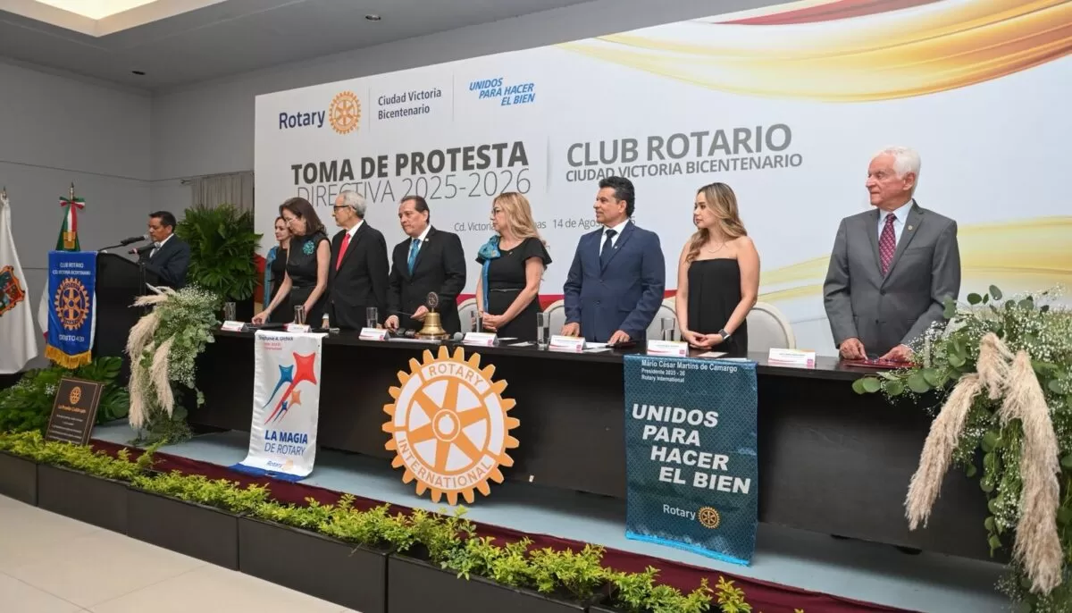 Reconoce Lalo Gattás labor altruista del Club Rotario Bicentenario