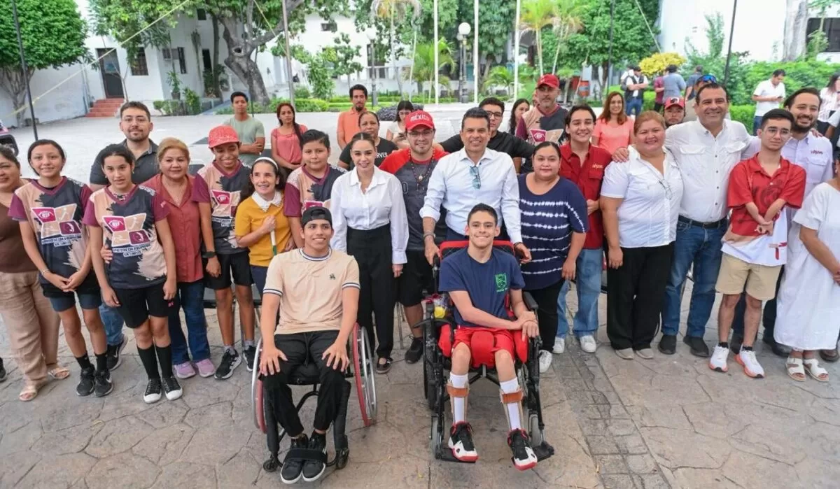 Dan Lalo y Lucy apoyo a atletas de deporte adaptado en Victoria