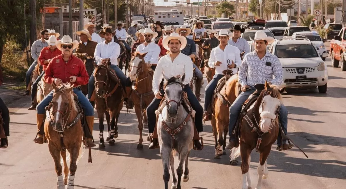 Conmemora Matamoros 112 años del Primer Reparto Agrario Nacional con cabalgata en honor al Ejido Lucio Blanco