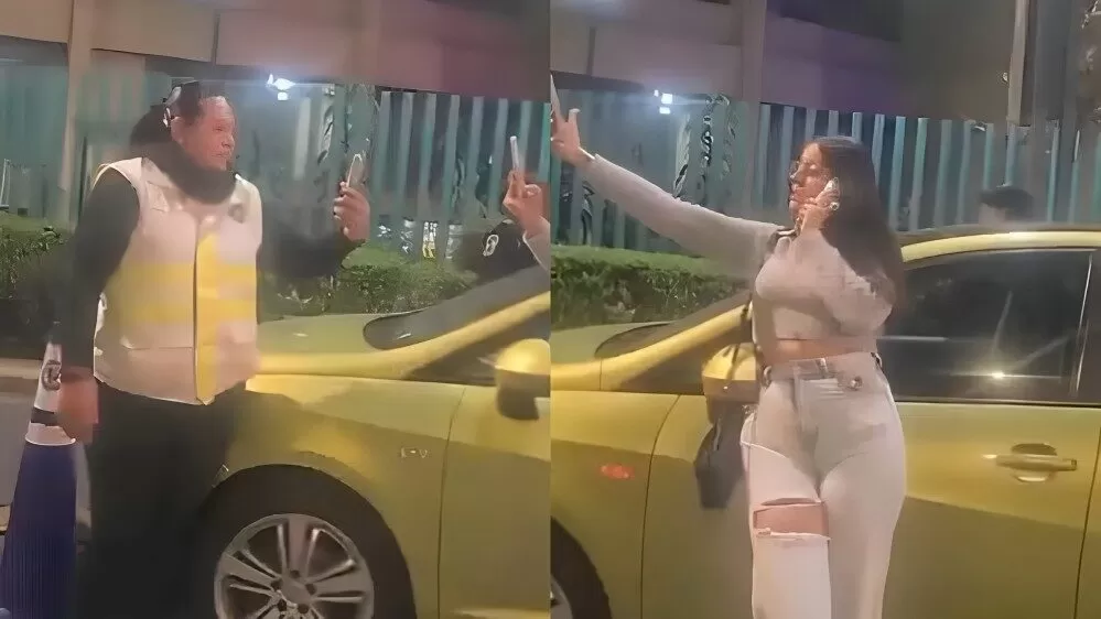“Lady Cerda” insulta a policía por resultado en alcoholímetro