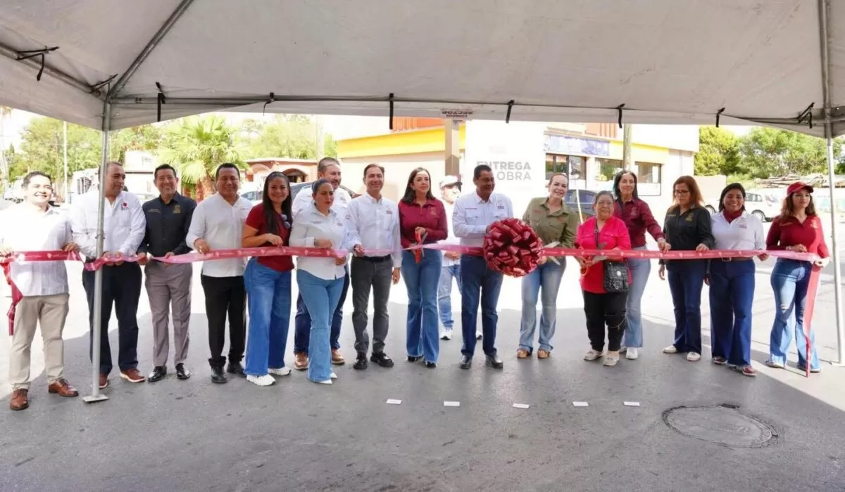 Más de 61 mil beneficiados con entrega de carpeteo en 3 colonias de Nuevo Laredo