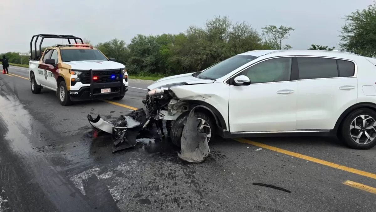 Accidente en la Victoria–Matamoros deja cinco lesionados