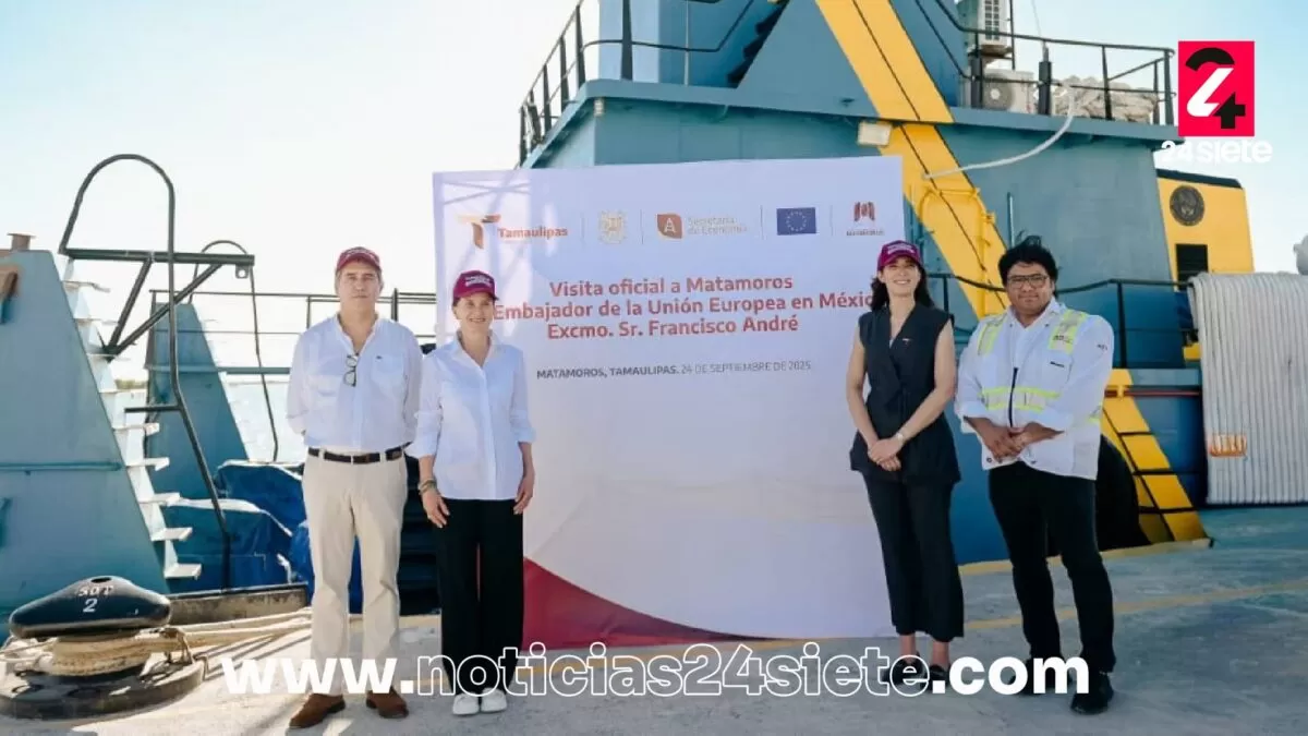 Embajador de la Unión Europea inicia visita estratégica a Tamaulipas