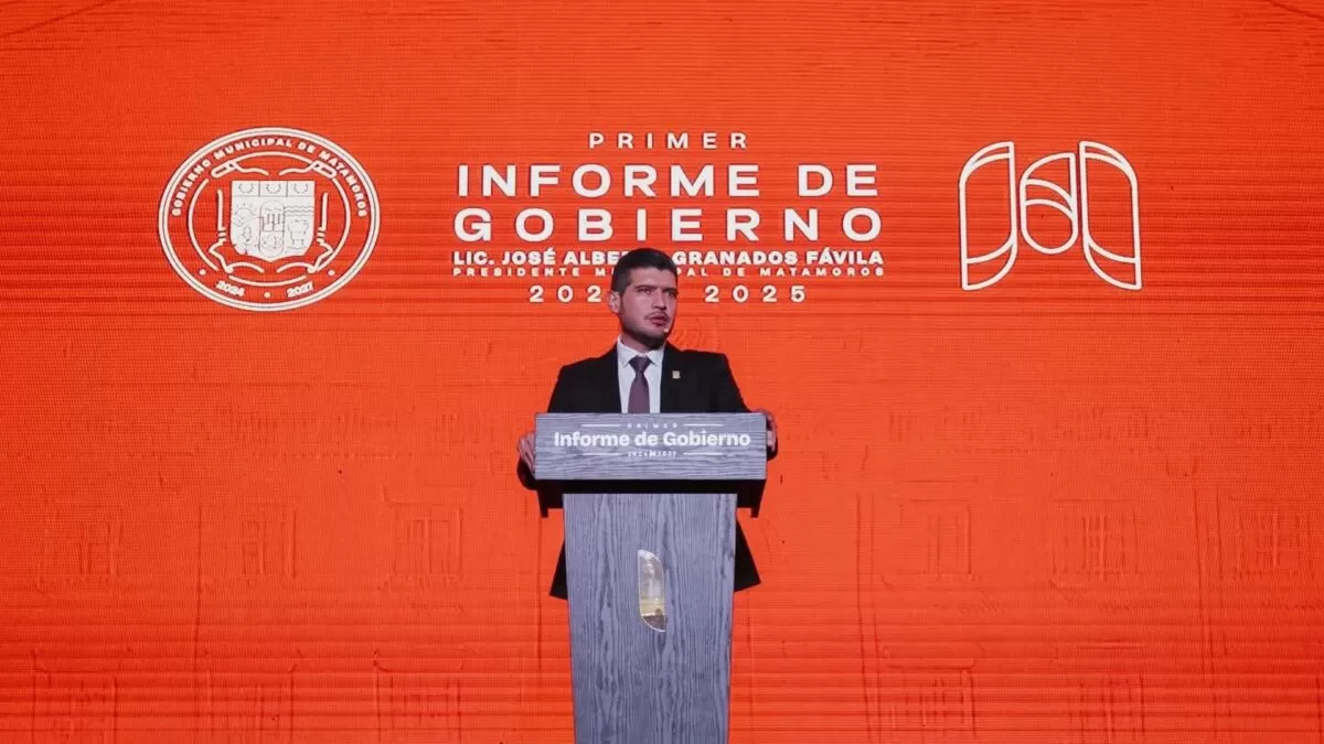 Resultados que hacen brillar a Matamoros: Beto Granados presenta su Primer Informe