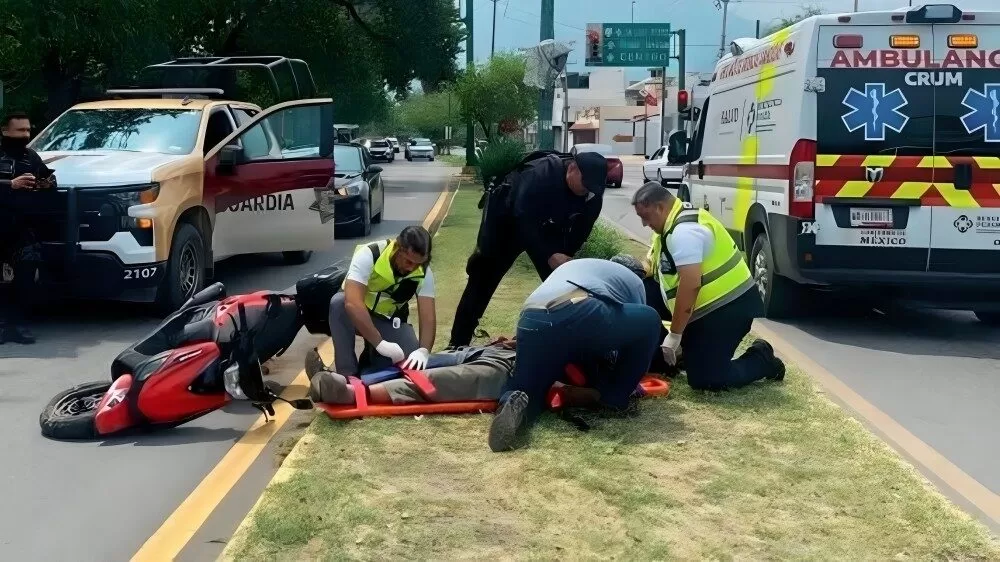 CRUM registra 120 incidentes mensuales con motociclistas