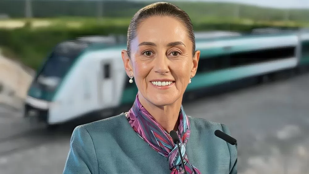 Sheinbaum quiere llamar “Tren del Golfo de México” al México–Nuevo Laredo