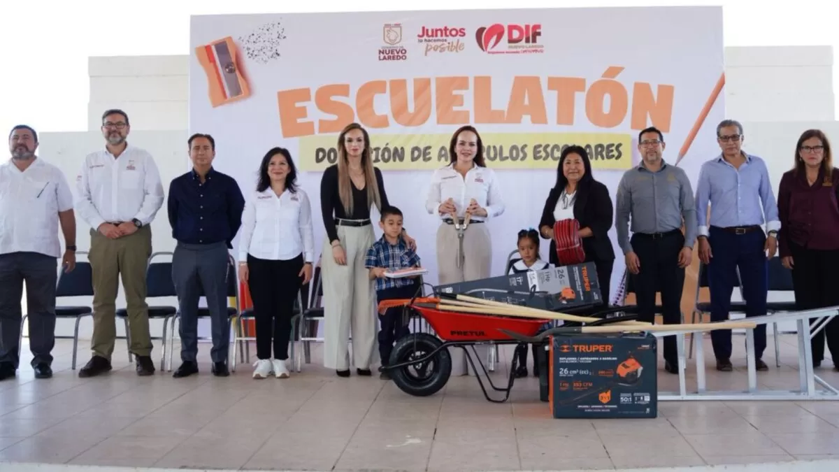 Carmen Lilia entrega equipo de mantenimiento a más de 300 escuelas