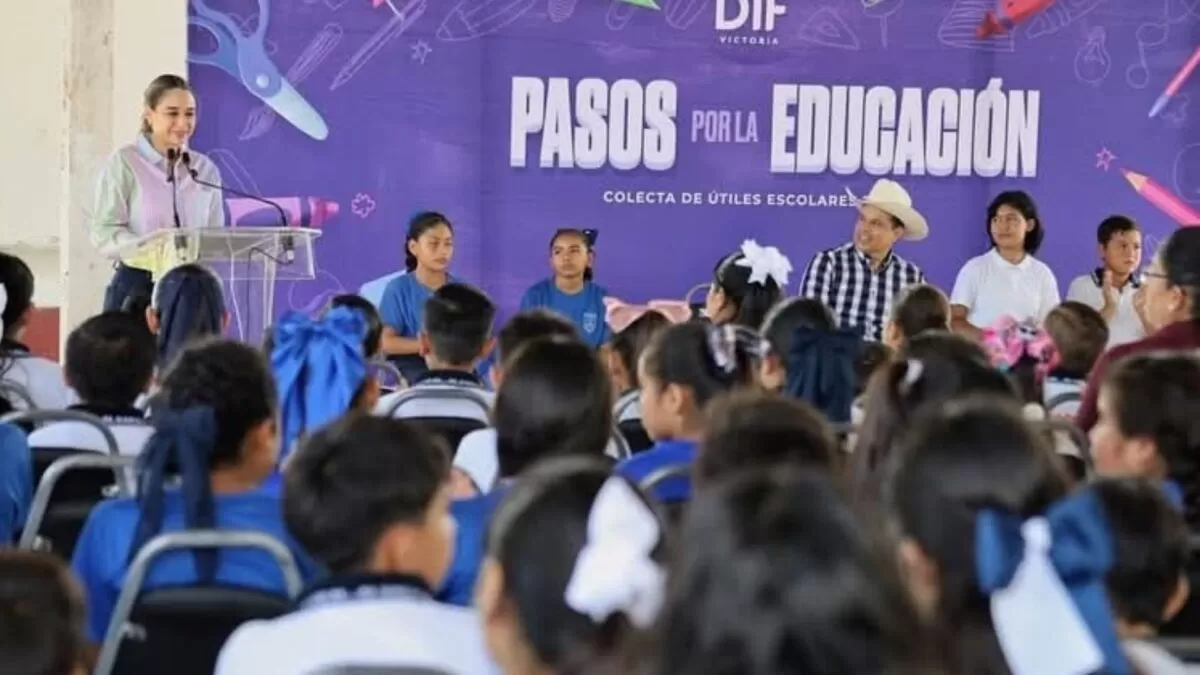 DIF Victoria transforma realidades con “Pasos por la Educación”