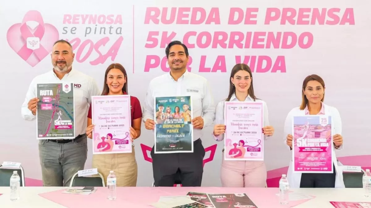 Carlos Peña presenta la Carrera 5K y Desayuno con Causa del Mes Rosa