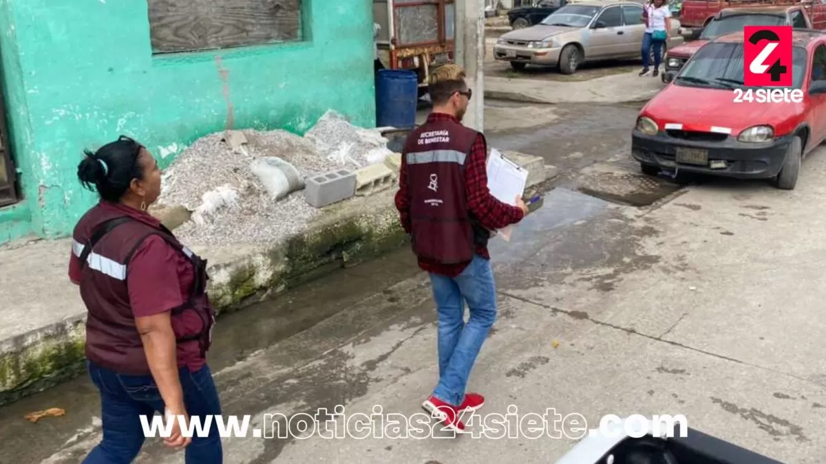 Bienestar activa censo ante riesgo de desbordamiento del Río Tamesí