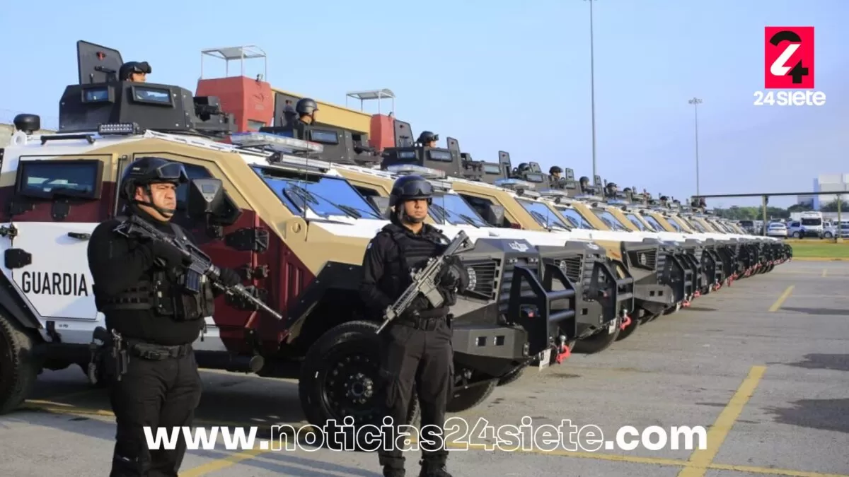 Entrega Américo nuevas unidades para reforzar seguridad en Tamaulipas