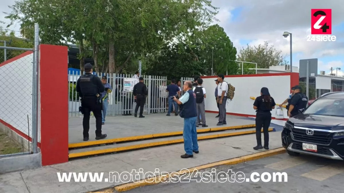 Evacúan a 700 alumnos de Cobat en Nuevo Laredo tras explosión