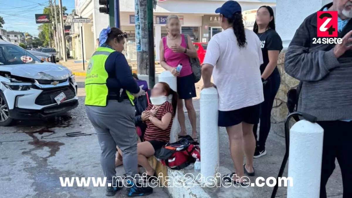 Fuerte choque en Madero deja un lesionado