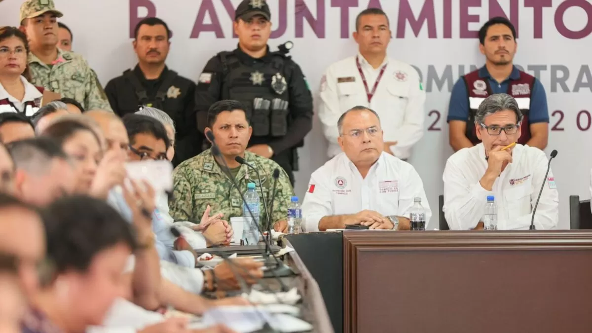 Erasmo González refuerza medidas por niveles del Río Pánuco