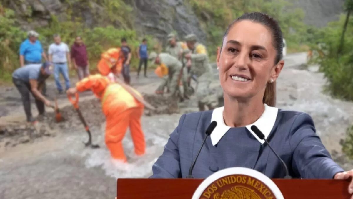 Sheinbaum activa estrategia nacional para atender daños por lluvias