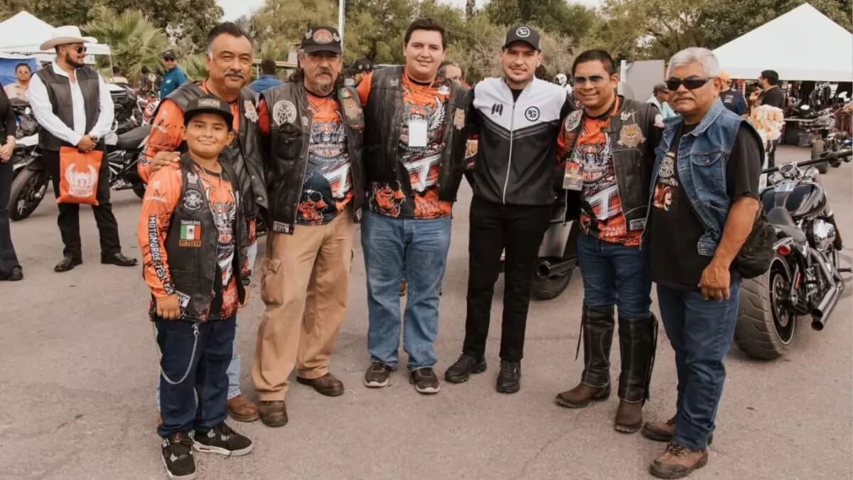 Miles de visitantes participan en el Motomoros Fest 2025 en Matamoros
