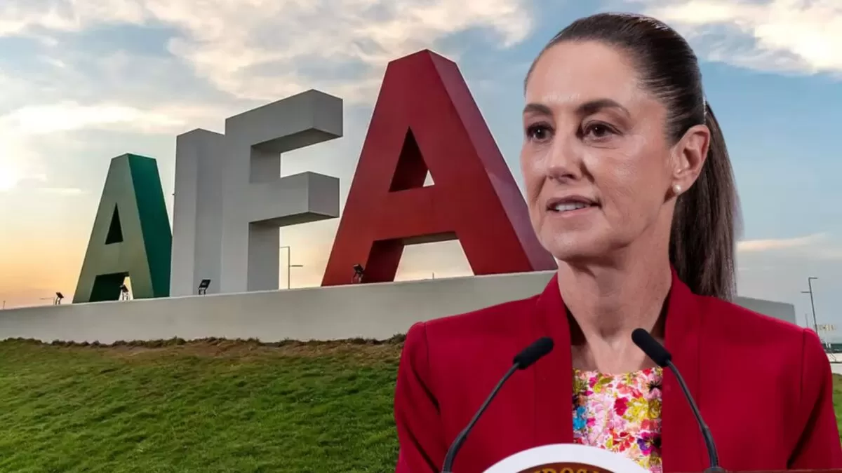 Sheinbaum rechaza cancelación de vuelos del AIFA hacia EU