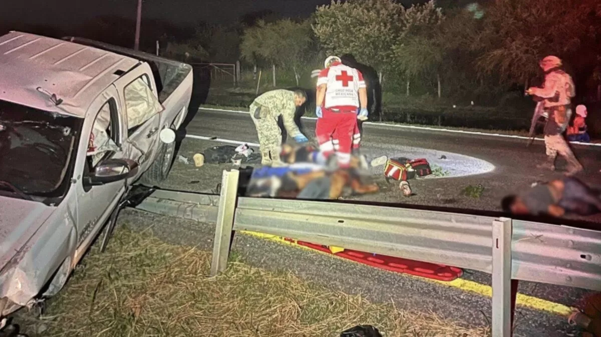 Ejército abre fuego contra camioneta en carretera Tampico-Mante; seis civiles pierden la vida