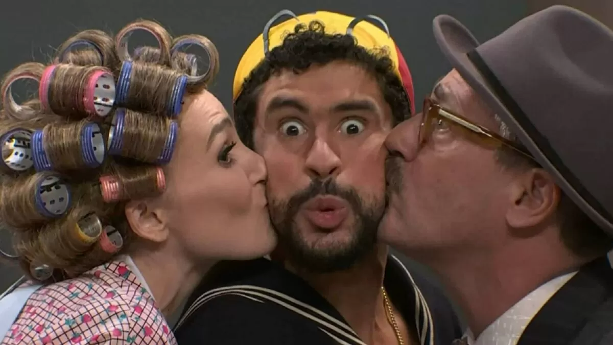 Bad Bunny imita a Quico en sketch del Chavo del 8